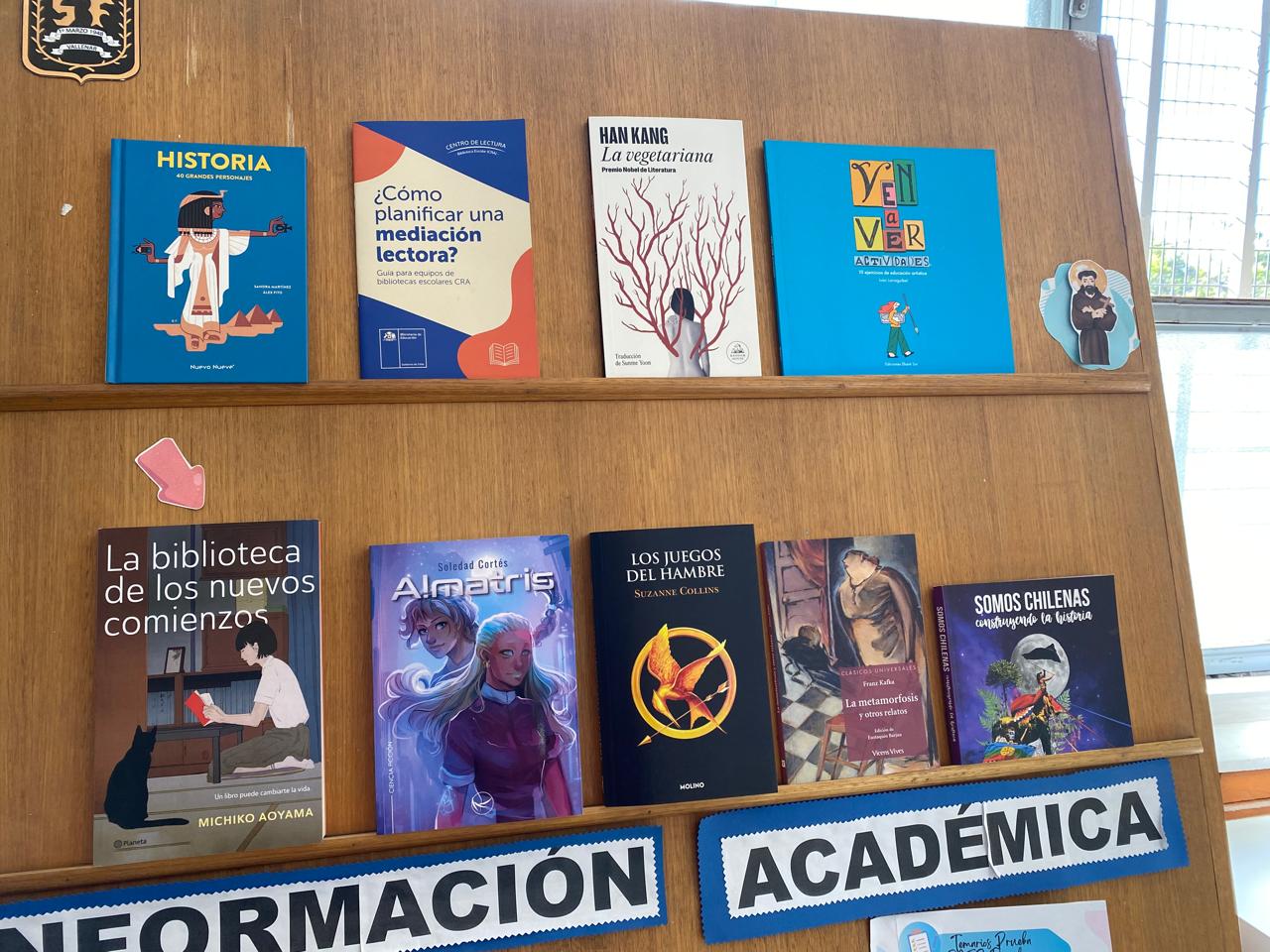 Exhibición de libros del Centro de Lectura